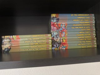 Lunnis English. Falta el numero 1.