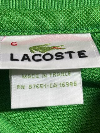 Polo Lacoste Verde