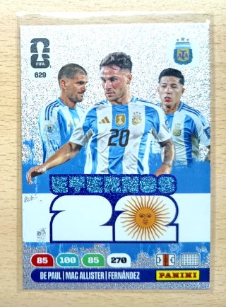 Panini World Cup 2026 Card 629 ETERNOS Argentina