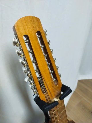Laúd con funda blanda