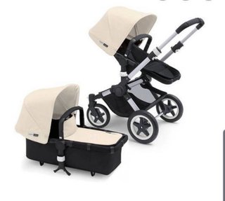 Carro Bugaboo Buffalo Beige y Negro