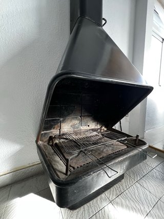 Chimenea Metálica Estilo Industrial