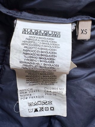 Anorak Napapijri Rojo Talla XS