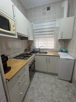 Cocina completa beig