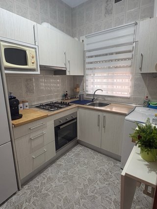 Cocina completa beig