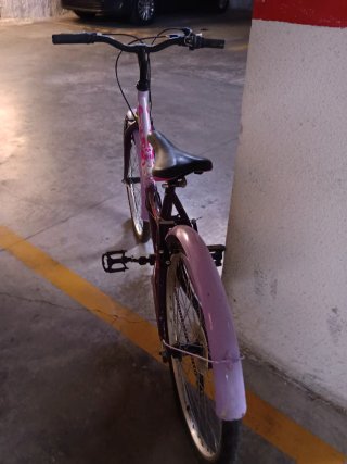 Bicicleta infantil morada