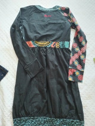 Vestido Desigual Talla L Multicolor