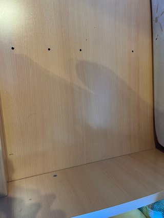 Cama nido de madera roja y blanca!!!!Urgente