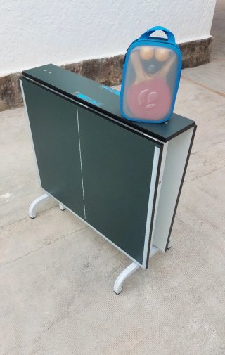 Mesa de ping pong plegable pequeña Creber