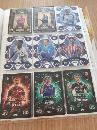 Cartas Topps Chrome Álbum Fútbol