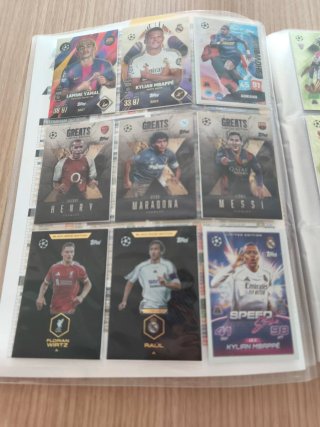 Cartas Topps Chrome Álbum Fútbol