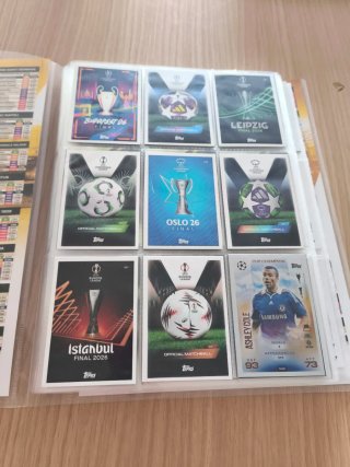 Cartas Topps Chrome Álbum Fútbol