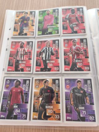 Cartas Topps Chrome Álbum Fútbol