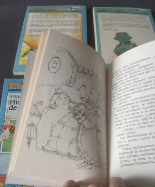 4 LIBROS INFANTILES ( A PARTIR 7 AÑOS)