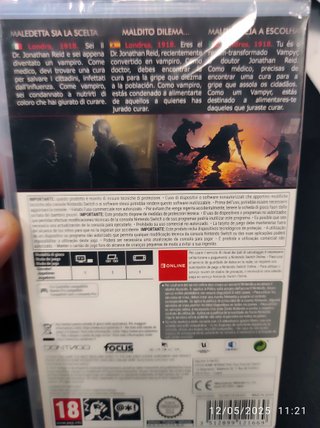 Vampyr Nintendo Switch Sigillato