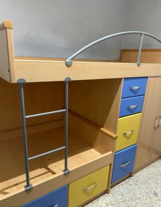 Litera infantil doble