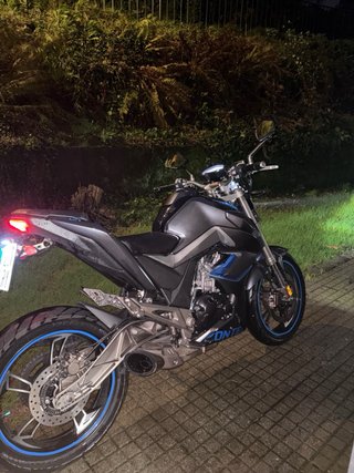 Zontes U 125 Negra/Azul