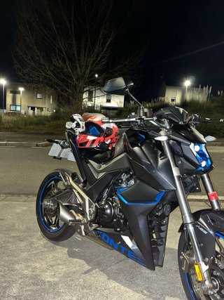 Zontes U 125 Negra/Azul
