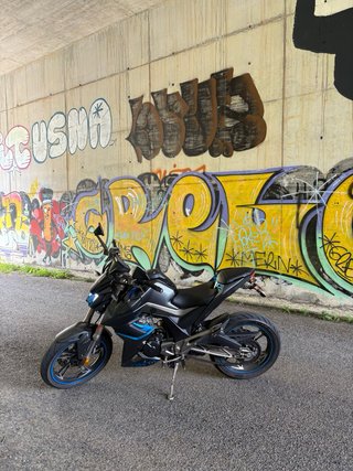 Zontes U 125 Negra/Azul
