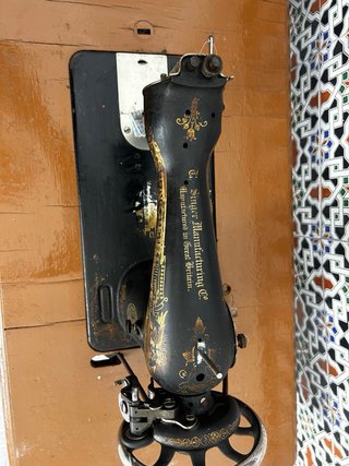 Máquina de coser Singer antigua