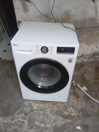 Lavadora LG 10.5kg Blanca