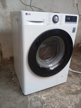 Lavadora LG 10.5kg Blanca