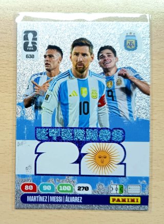 Panini World Cup 2026 Card 630 ETERNOS 22 Messi