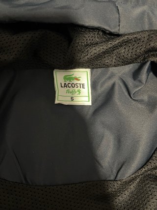 Sudadera / cortavientos Lacoste Azul y Blanco