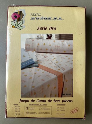 Juego de cama 135cm floral