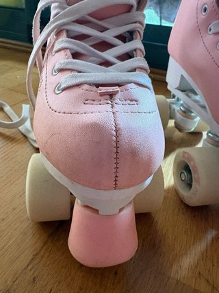 Patines Oxelo 4 Ruedas Rosas talla 35