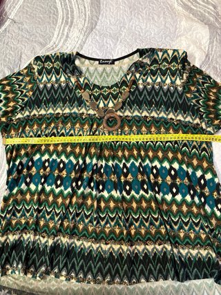 Camiseta Ennegi manga larga estampada XXL