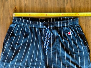 Pantalón Corto Vintage Champion Rayas Talla XL