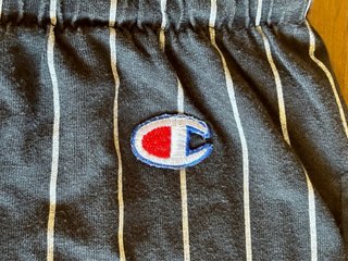 Pantalón Corto Vintage Champion Rayas Talla XL