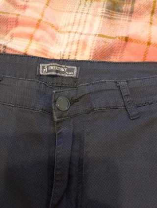 Pantaloni uomo dimensione jeans blu lunghi taglia
