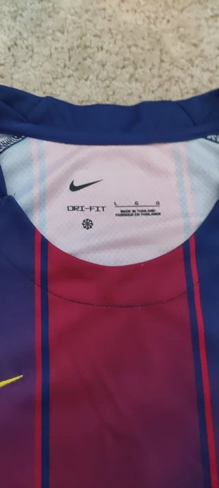 Camisola Barcelona Lamine Yamal 10 Tamanho L