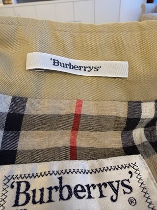Gabardina Burberrys Mujer Beige