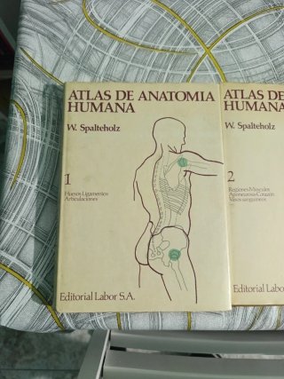 Enciclopedias Atlas de Anatomía Humana 3 tomos