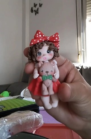 Muñeca porcelana fría