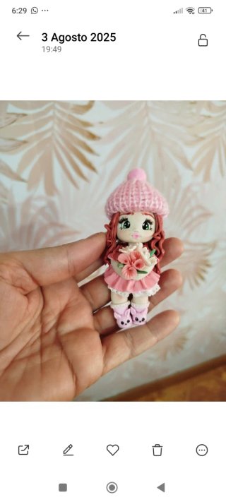 Muñeca porcelana fría