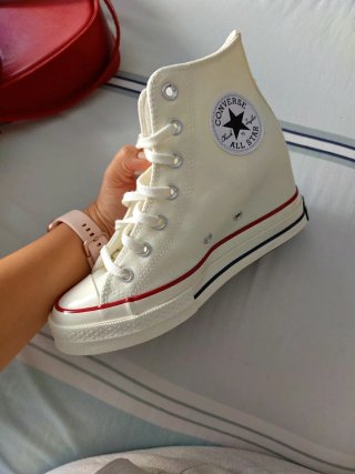 Converse Chuck 70 Wedge Blancas Nuevas