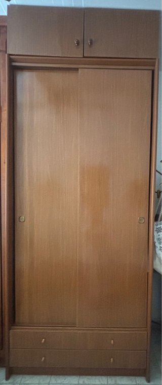 Armario puertas correderas melamina