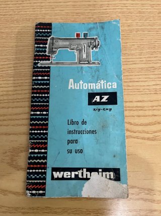 Máquina de coser Wertheim AZ Zigzag