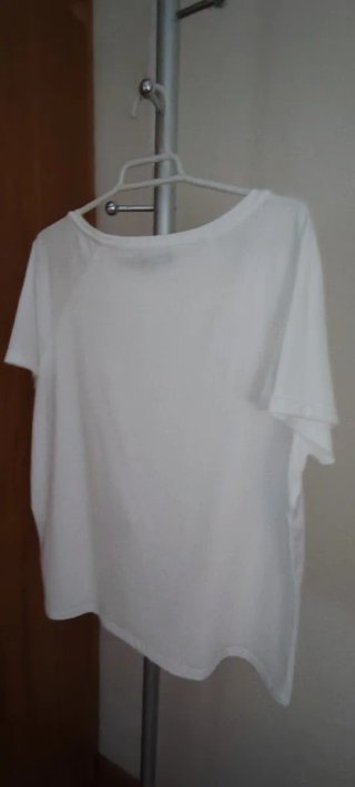 Camiseta "vestir" marca Monari blanca Talla S-M,
