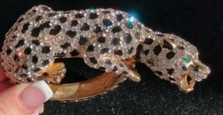 Pulsera Pantera 3D Brillante