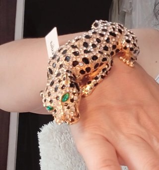 Pulsera Pantera 3D Brillante