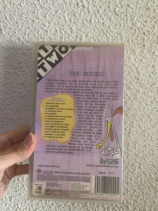 VHS Vaca y Pollo: Vaca Espacial