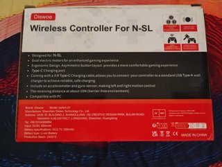 Control Inalámbrico para Nintendo Switch