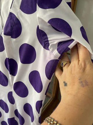 Traje de Flamenca Lunares Morado Talla 40-42