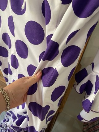 Traje de Flamenca Lunares Morado Talla 40-42