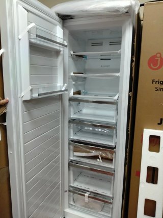 Congelador vertical 187cm blanco